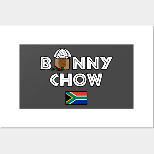 Bunny Chow South Africa Food Funny Cute Rabbit Posters and Art